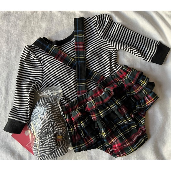 Harajuku Mini x Target Plaid/Striped 3 Piece Set - Picture 2 of 5